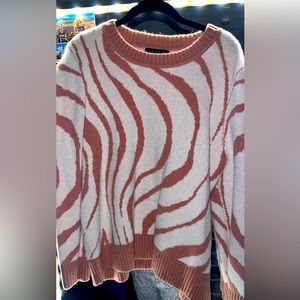 Zebra Intarsia Sweater
